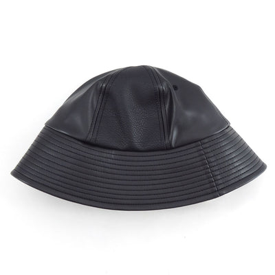 【COMME des GARCONS HOMME】<br>合成皮革MIXバケットハット <br>HP-K601-051