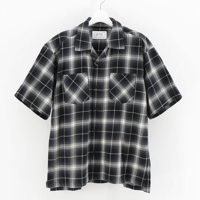 【Rafu/ラフ】<br>Box short-sleeve shirt <br>Rafu026