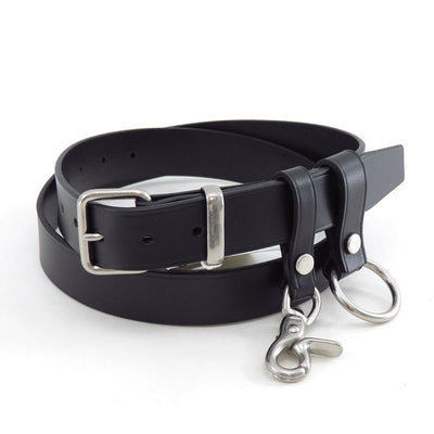 【COMME des GARCONS HOMME】<br>ステアオイルスムース 30mmベルト <br>HP-K301-051
