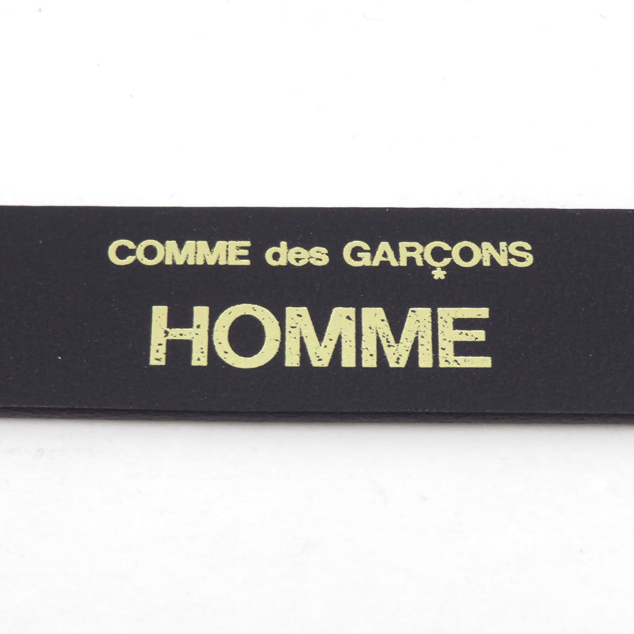 【COMME des GARCONS HOMME】<br>ステアオイルスムース 30mmベルト <br>HP-K301-051
