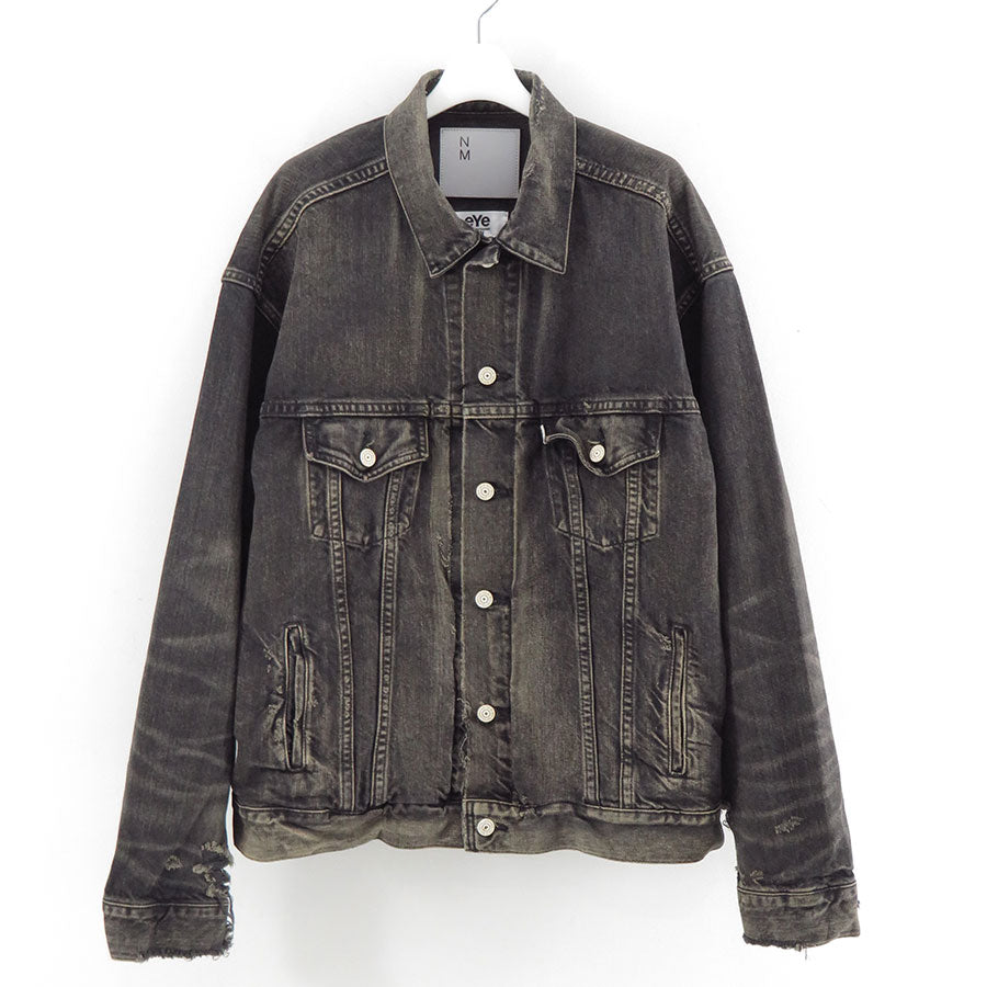 【eYe JUNYA WATANABE MAN】<br>綿デニム製品加工 New Manual Wネームデニムジャケット <br>WP-J919-100