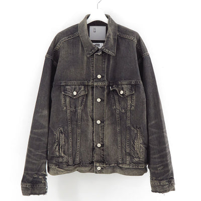【eYe JUNYA WATANABE MAN】<br>綿デニム製品加工 New Manual Wネームデニムジャケット <br>WP-J919-100