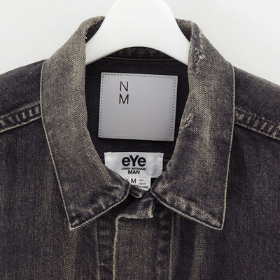 【eYe JUNYA WATANABE MAN】<br>綿デニム製品加工 New Manual Wネームデニムジャケット <br>WP-J919-100