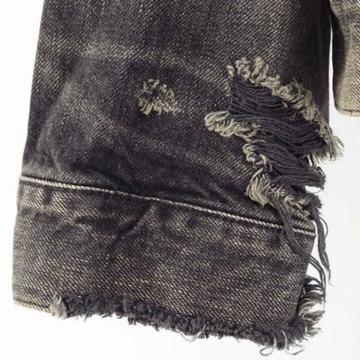 【eYe JUNYA WATANABE MAN】<br>綿デニム製品加工 New Manual Wネームデニムジャケット <br>WP-J919-100