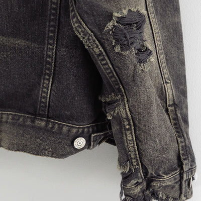 【eYe JUNYA WATANABE MAN】<br>綿デニム製品加工 New Manual Wネームデニムジャケット <br>WP-J919-100