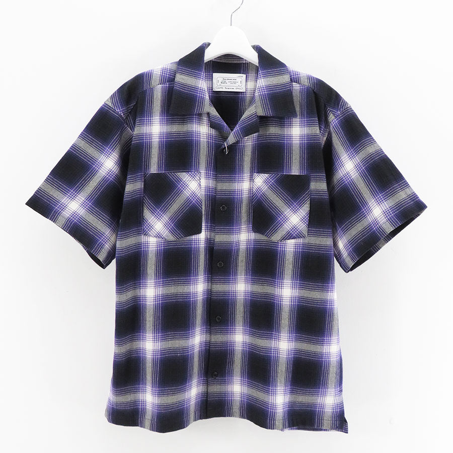 【Rafu/ラフ】<br>Box short-sleeve shirt <br>Rafu026