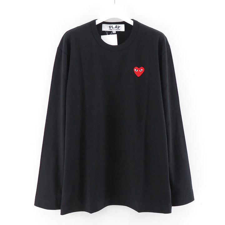 PLAY COMME des GARCONS/プレイコムデギャルソン】L/S T-SHIRT (RED EMBLEM) T118  AX-T118-051の通販 「ONENESS ONLINE STORE」