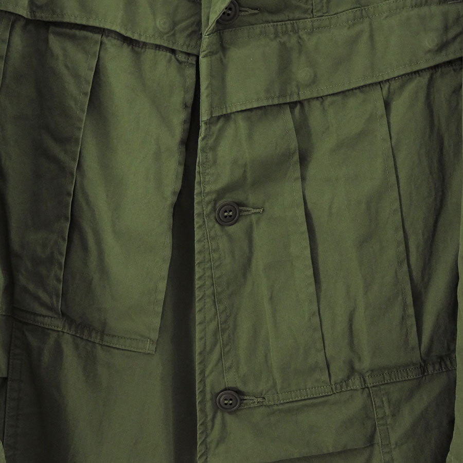 新品　定価10万　Minus★22aw ミリタリーコート 08sircus (ゼロエイトサーカス) C/N oxford M-51 military coat