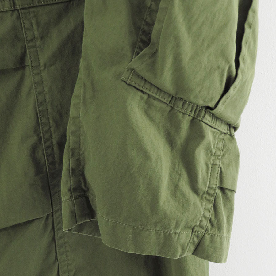 【eYe JUNYA WATANABE MAN】<br>綿ナイロンオックス Needles Wネーム ミリタリーコート <br>WP-C901-100