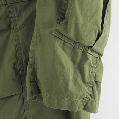 【eYe JUNYA WATANABE MAN】<br>綿ナイロンオックス Needles Wネーム ミリタリーコート <br>WP-C901-100