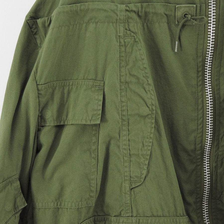 【eYe JUNYA WATANABE MAN】<br>綿ナイロンオックス Needles Wネーム フライトジャケット <br>WP-J902-100