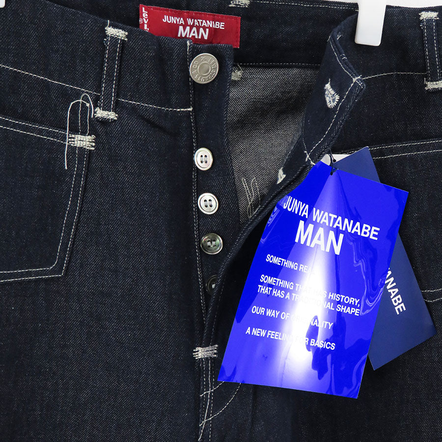 JUNYA WATANABE MAN/ジュンヤワタナベマン】綿麻デニム Levi's Wネーム