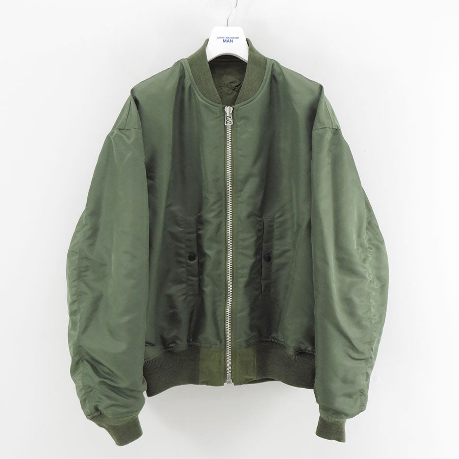 【eYe JUNYA WATANABE MAN】<br>綿ナイロンオックス Needles Wネーム フライトジャケット <br>WP-J902-100