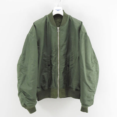 【eYe JUNYA WATANABE MAN】<br>綿ナイロンオックス Needles Wネーム フライトジャケット <br>WP-J902-100
