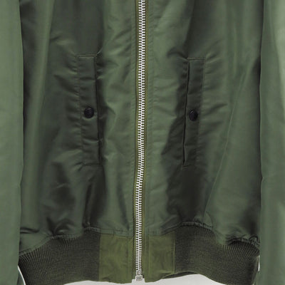 【eYe JUNYA WATANABE MAN】<br>綿ナイロンオックス Needles Wネーム フライトジャケット <br>WP-J902-100