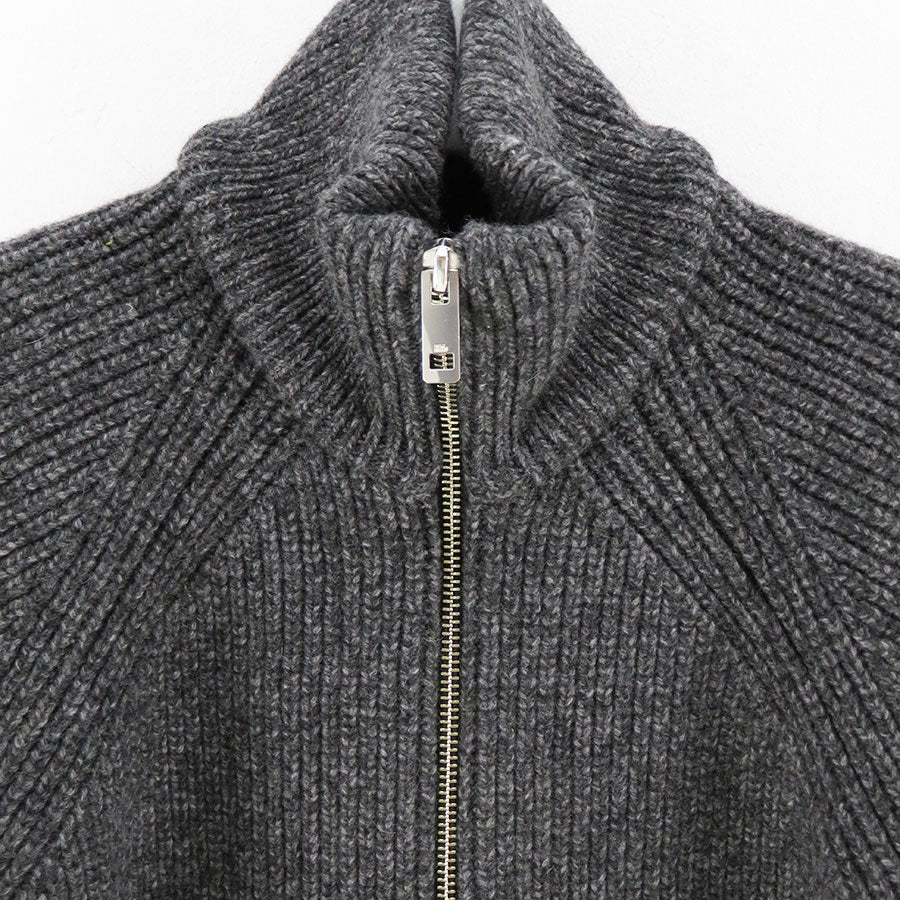 【THE RERACS/더 릴랙스】<br> RERACS BULKY CASHMERE/SILK DRIVERS KNIT<br> 23FW-REKN-354-J 