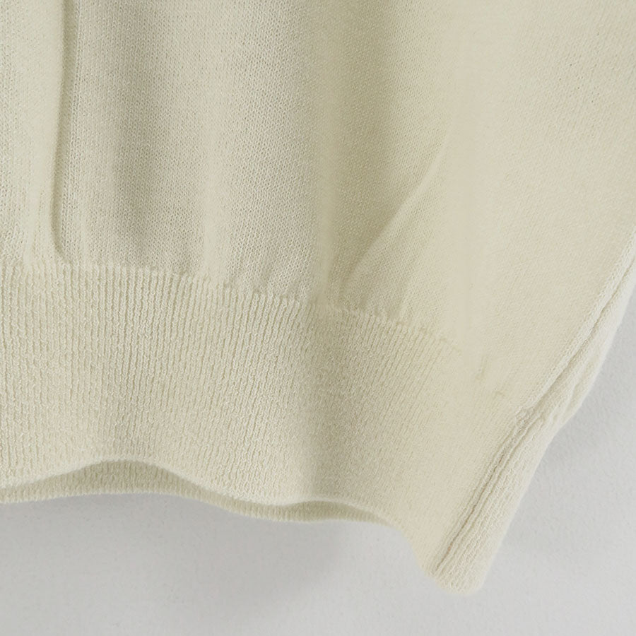 【AURALEE/オーラリー】<br>HARD TWIST CASHMERE KNIT TEE <br>A25ST02CT