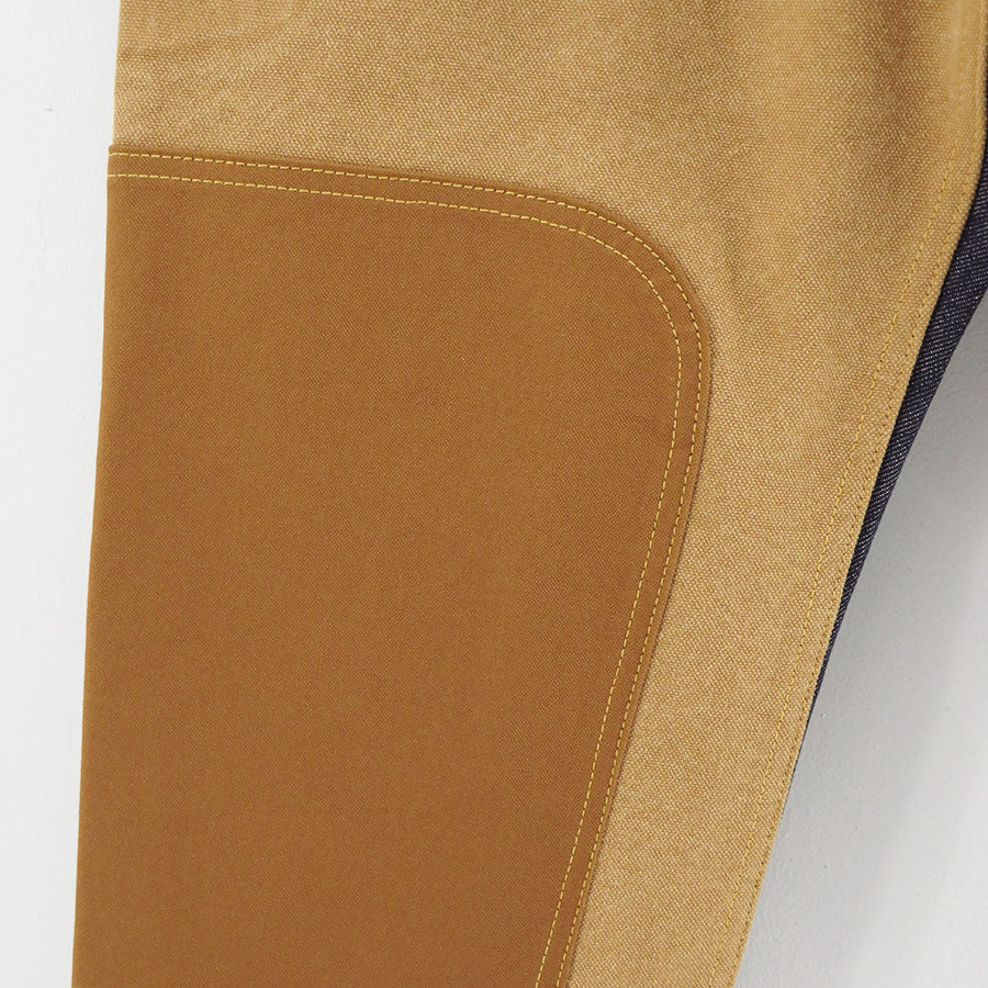 【JUNYA WATANABE MAN】<br>綿デニム×綿帆布 Levi's Wネームパンツ <br>WP-P206-051