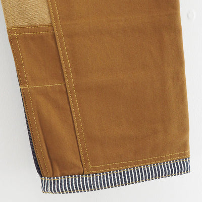 【JUNYA WATANABE MAN】<br>綿デニム×綿帆布 Levi's Wネームパンツ <br>WP-P206-051
