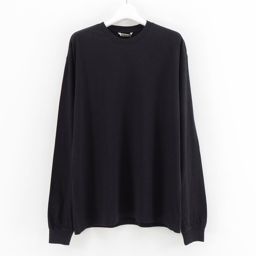 【AURALEE/オーラリー】<br>SEAMLESS L/S TEE <br>A00T02ST