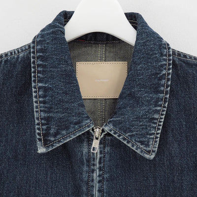 【Graphpaper/グラフペーパー】<br>Selvage Denim Zip Jacket <br>GM253-20056DB