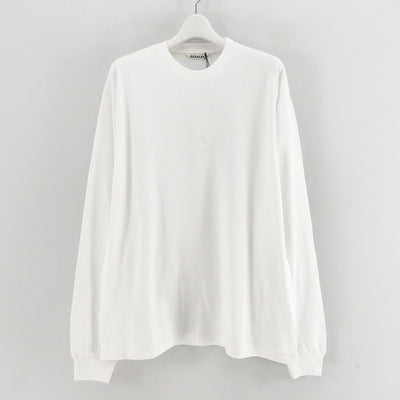 【AURALEE/オーラリー】<br>SEAMLESS L/S TEE <br>A00T02ST