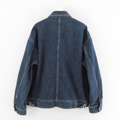 【Graphpaper/グラフペーパー】<br>Selvage Denim Zip Jacket <br>GM253-20056DB