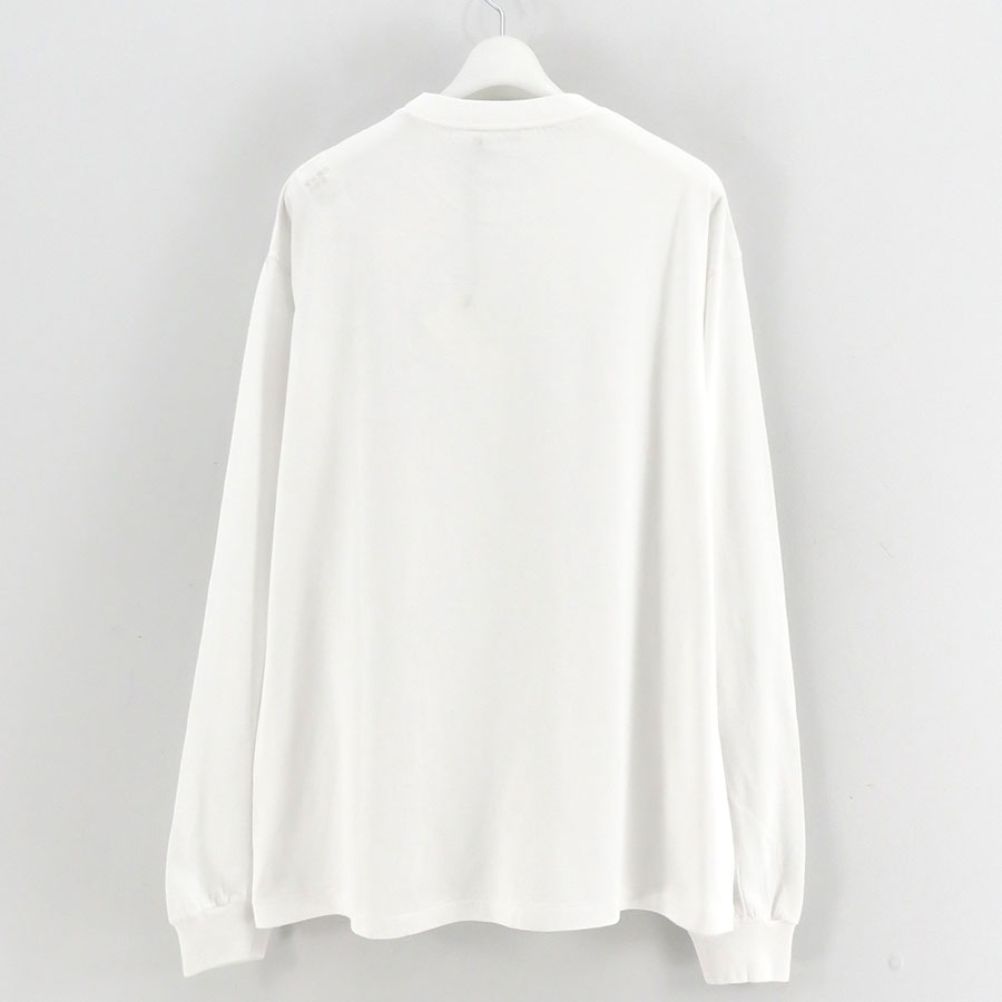 【AURALEE/オーラリー】<br>SEAMLESS L/S TEE <br>A00T02ST