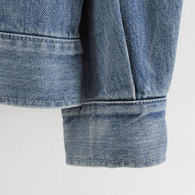【Graphpaper/グラフペーパー】<br>Selvage Denim Zip Jacket <br>GM253-20056LB