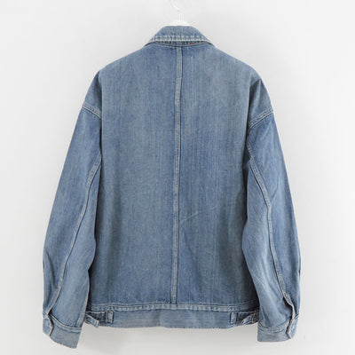 【Graphpaper/グラフペーパー】<br>Selvage Denim Zip Jacket <br>GM253-20056LB