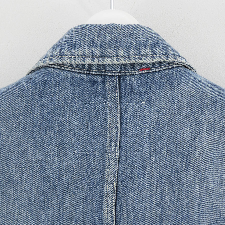 【Graphpaper/グラフペーパー】<br>Selvage Denim Zip Jacket <br>GM253-20056LB