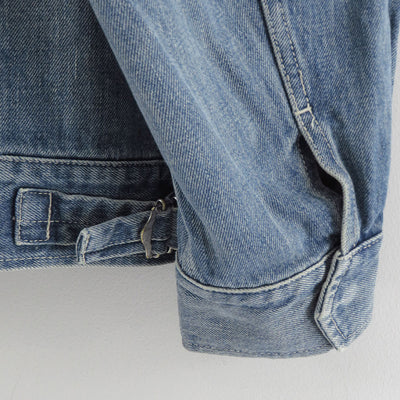 【Graphpaper/グラフペーパー】<br>Selvage Denim Zip Jacket <br>GM253-20056LB