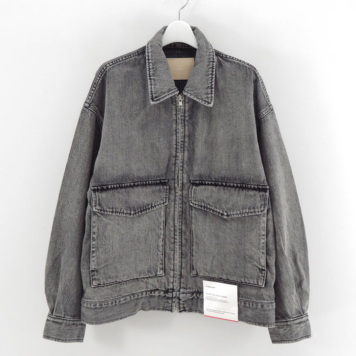 BARNS ベトナムジャケット Graphpaper/グラフペーパー】Selvage Denim Zip Jacket GM253