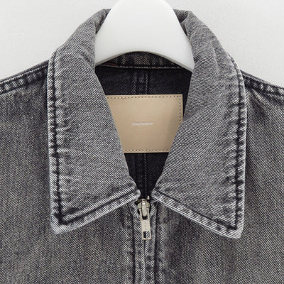 【Graphpaper/グラフペーパー】<br>Selvage Denim Zip Jacket <br>GM253-20056LB