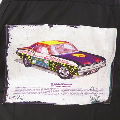 【TANAKA/タナカ】<br>PADDED COACH SHIRT (BLACK / FAILE) <br>ST-140