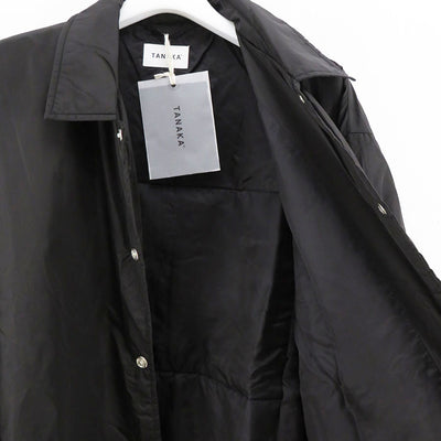 【TANAKA/タナカ】<br>PADDED COACH SHIRT (BLACK / FAILE) <br>ST-140