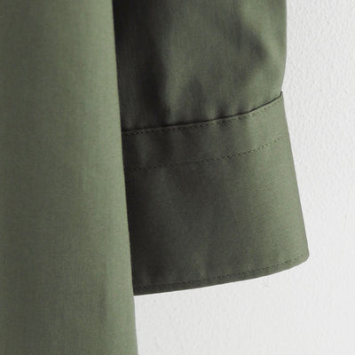 【Graphpaper/グラフペーパー】<br>Silicon Poplin Oversized Regular Collar Shirt <br>GM253-50180