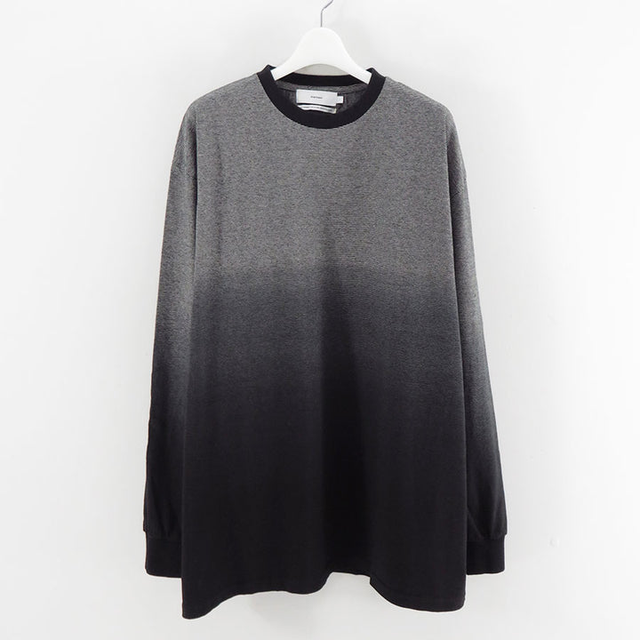 Graphpaper/グラフペーパー】Gradient Border L/S Tee GU253-70511の