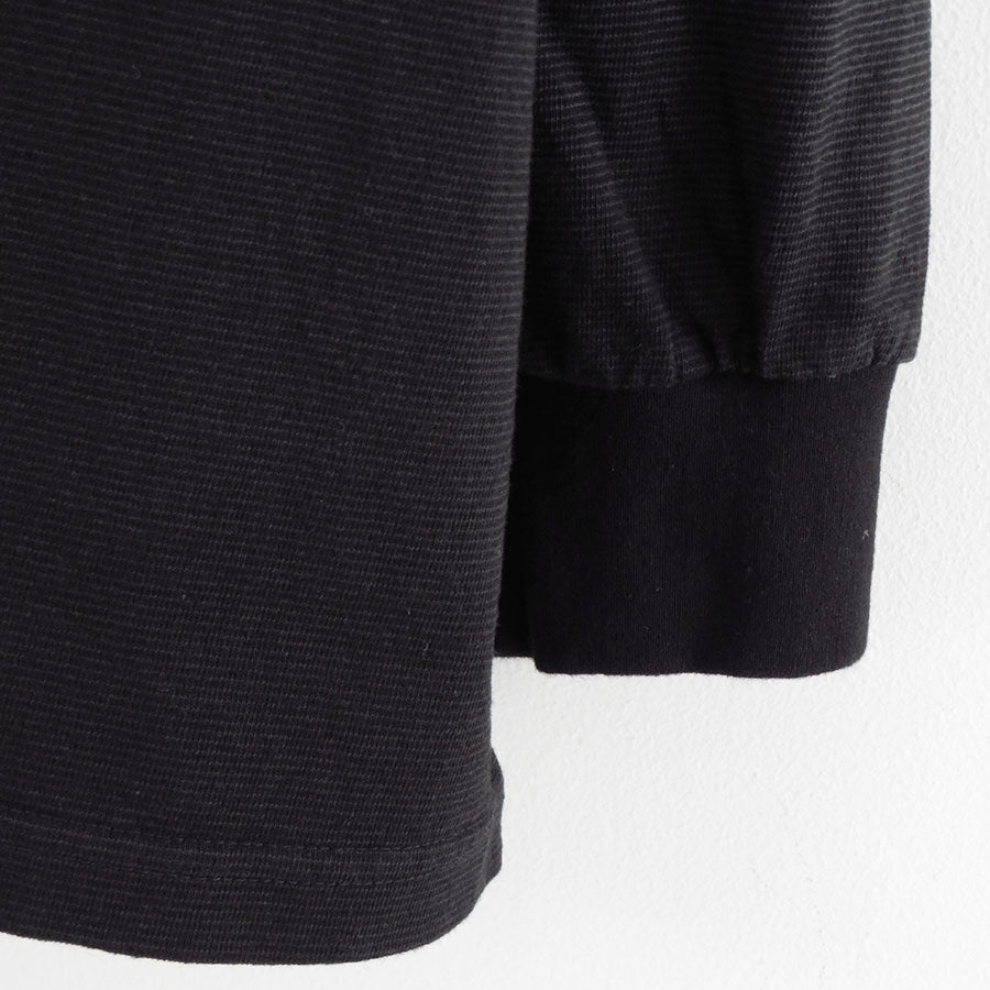 【Graphpaper/グラフペーパー】<br>Gradient Border L/S Tee <br>GU253-70511