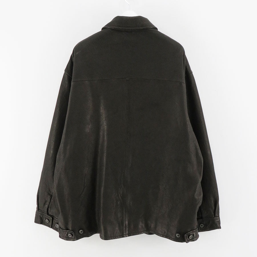 【HERILL/ヘリル】<br>Lambleather Jacket <br>23-011-HL-8020-3