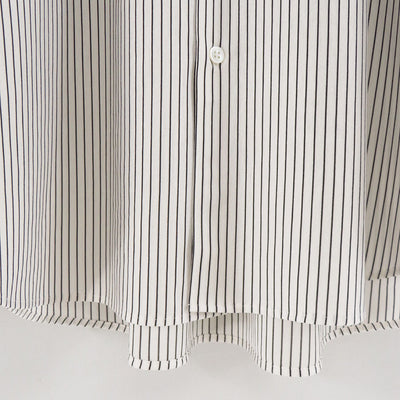 【KANEMASA PHIL./カネマサフィル】<br>46G Atmosphere Stripe L/S Shirt <br>KM25S-023