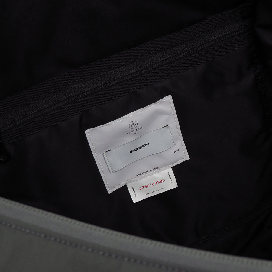【Graphpaper/グラフペーパー】<br>Blankof for GP Large Crescent Bag <br>GU253-90580