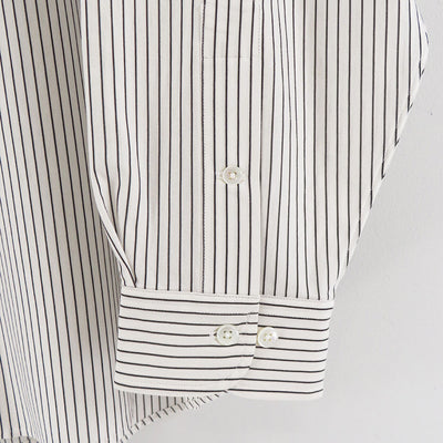 【KANEMASA PHIL./カネマサフィル】<br>46G Atmosphere Stripe L/S Shirt <br>KM25S-023