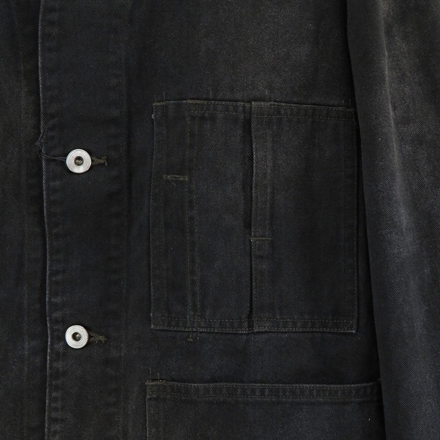 ジャケット・アウター A.PRESSE 2026SS Denim Engineer Jacket A.PRESSE/アプレッセ】Vintage Black Denim Engineer Jacket 26SAP-01