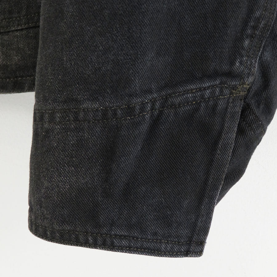 A.PRESSE/アプレッセ】Vintage Black Denim Engineer Jacket 26SAP-01
