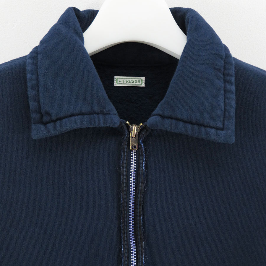 A.PRESSE アプレッセ　vintage half zip A.PRESSE - アプレッセ Vintage Half Zip Sweat Shirt (24AAP-05-08K