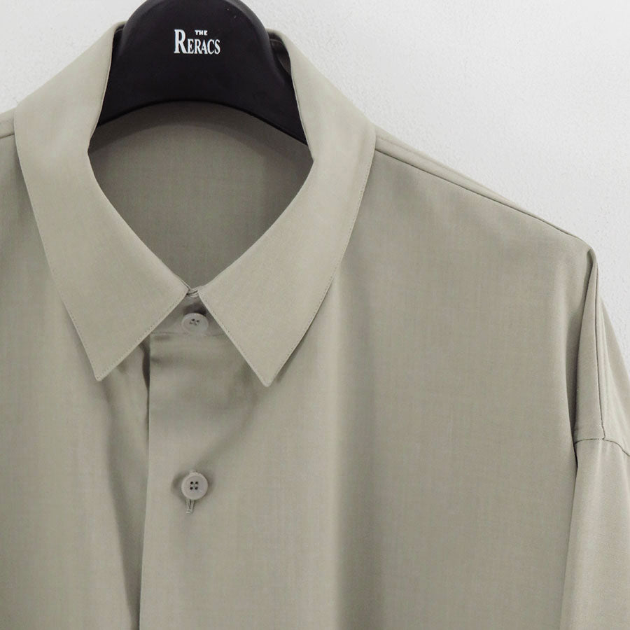 【THE RERACS/ザ・リラクス】<br>RERACS PE SUPER LIGHT SPUN THE PERFECT SHIRT <br>25FW-REBL-492-J