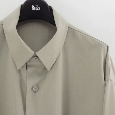 【THE RERACS/ザ・リラクス】<br>RERACS PE SUPER LIGHT SPUN THE PERFECT SHIRT <br>25FW-REBL-492-J