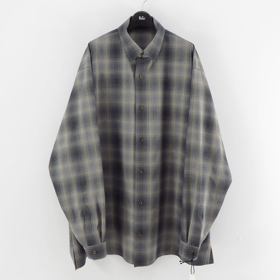 【THE RERACS/ザ・リラクス】<br>RERACS PE SUPER LIGHT SPUN THE PERFECT SHIRT <br>25FW-REBL-492-2-J