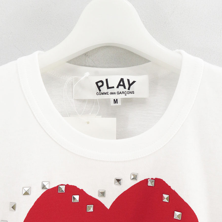 【PLAY COMME des GARCONS】<br>T-SHIRT (スタッズ) <br>AX-T803-051